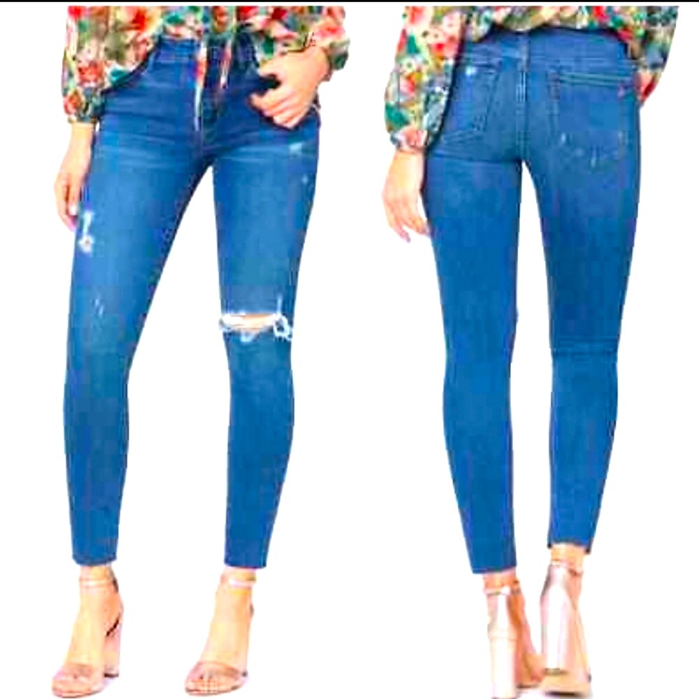 Sam Edelman The Kitten Mid rise skinny ankle Jeans size 32